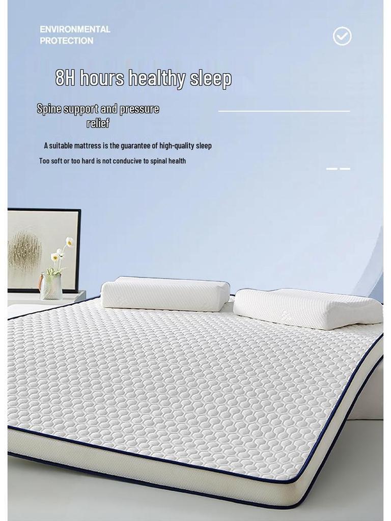 Latex Mattress Topper for Dorms and Rentals - Single-Person Tatami Sponge Pad