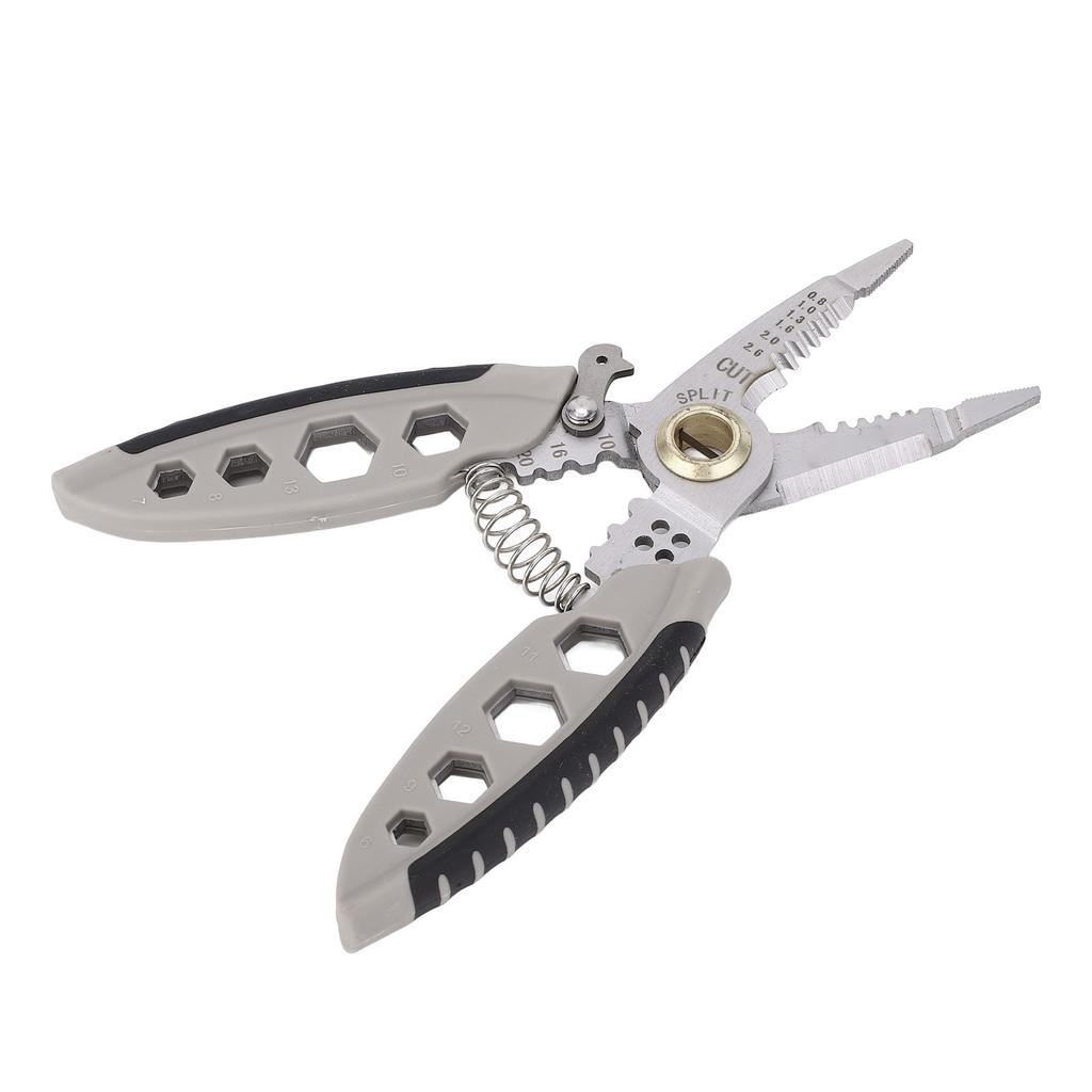 16 in 1 Electrician Pliers 7 Inch Cable Stripper Tool for Wire Crimping Stripping Winding Cutting