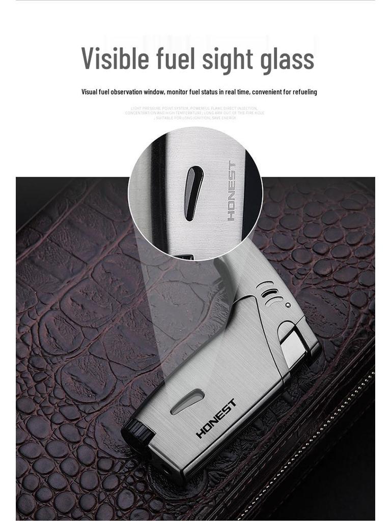 Flying Elephant Metal Jet Torch Lighter for Cigars, Mosquito Coils, and Incense.