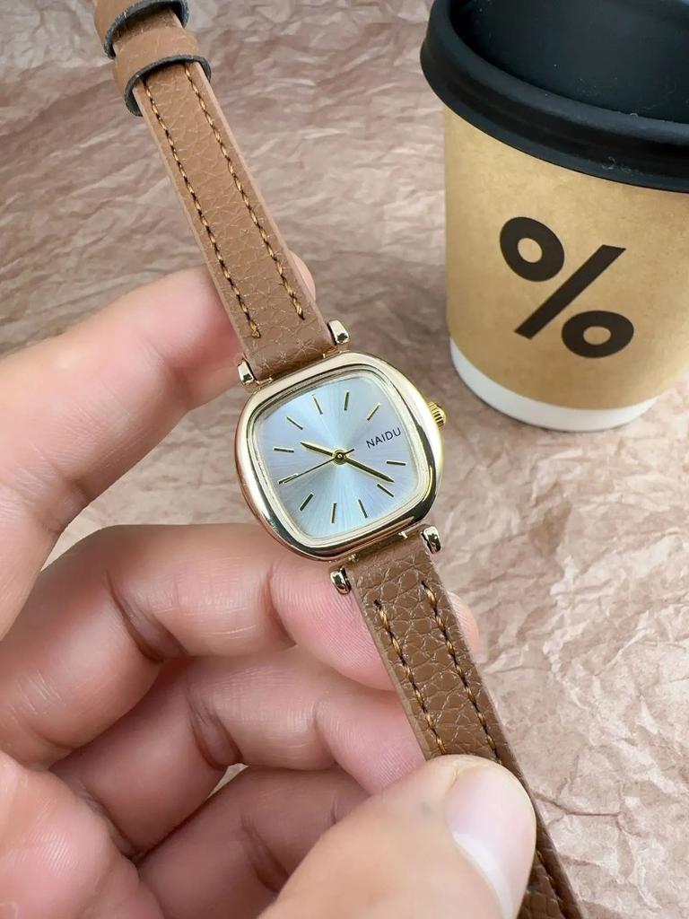 Fashion Women Watches Small Dial Quartz Watch Luxury Gift Ladies Watch Student Leather Strap Wristwatch Relojes Para Mujer