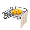 Foldable Kitchen Storage Rack Cabinet Organizer Strong Load-bearing Simple Installation Heavy Duty Storage