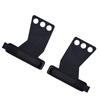 1 Pair Palm Protector Pad Non Slip Hand Palm Grip Guard Rest for Fitness Weight Lifting Mesh Hole M