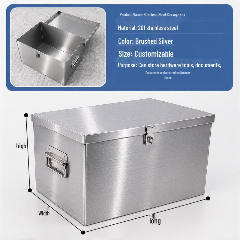 Stainless Steel Storage Toolbox