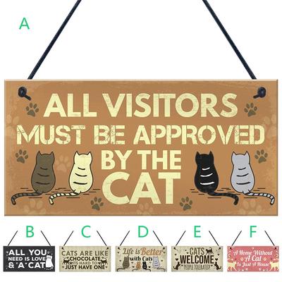 Wooden  Friendship  Sign Plaques Rustic Wall Decor Home Decoration
