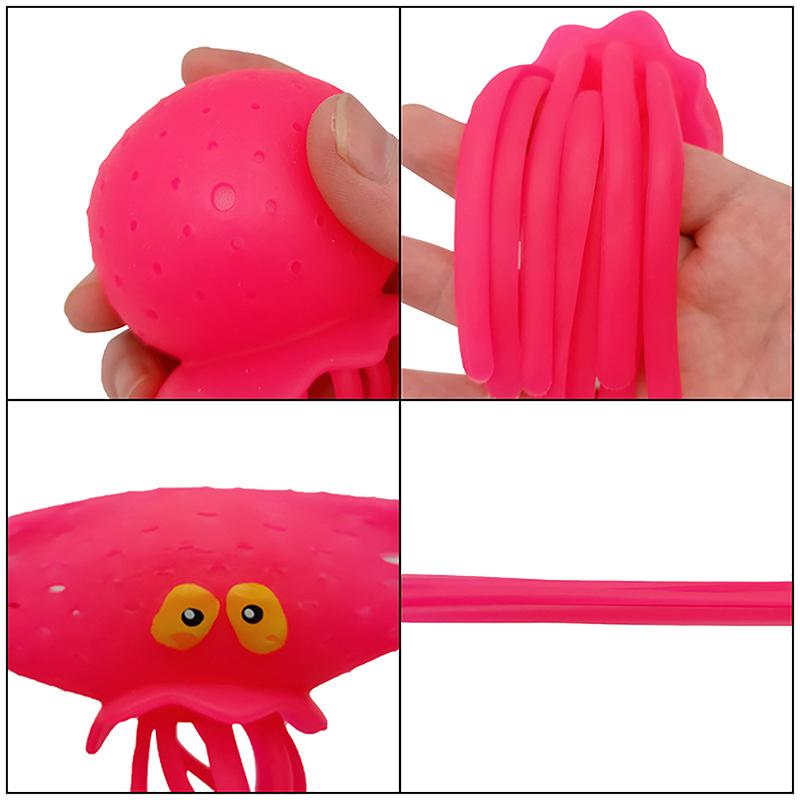 Octopus Water Ball Pinch Joy Children'S Bath Toys Swimming Pool Water Toys Squishies Pinch Toys Stress Relief Toys For Kids