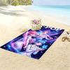 1pc Microfiber Beach Towel for Beach Swimming,K Pop Group Style Print Microfiber Beach Towel for Adults/Children