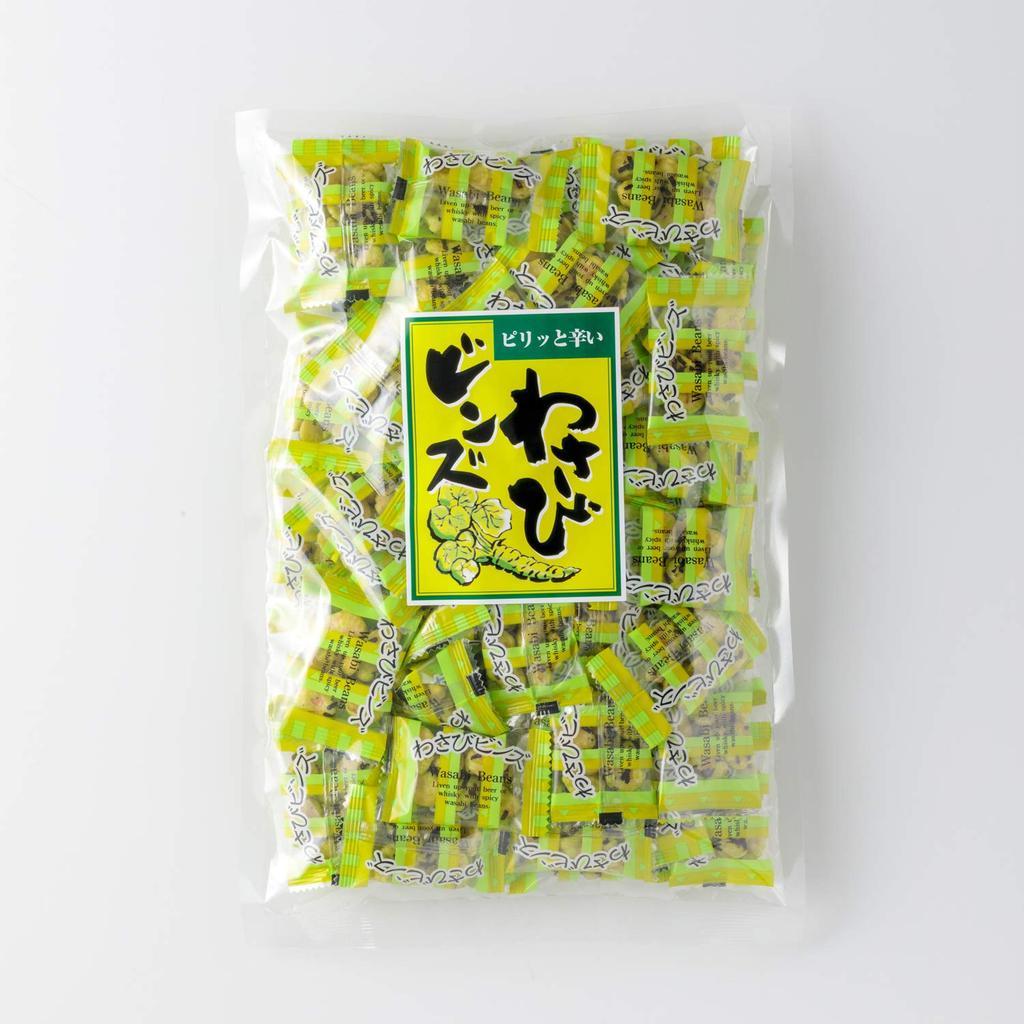 Scharfe Kobo Wasabi Bohnen ca. 150 einzeln Bean wasabi kommerziell einzeln Yoshimatsu (1kg / Stück, verpackt) Süßigkeiten, Snacks, Snacks,