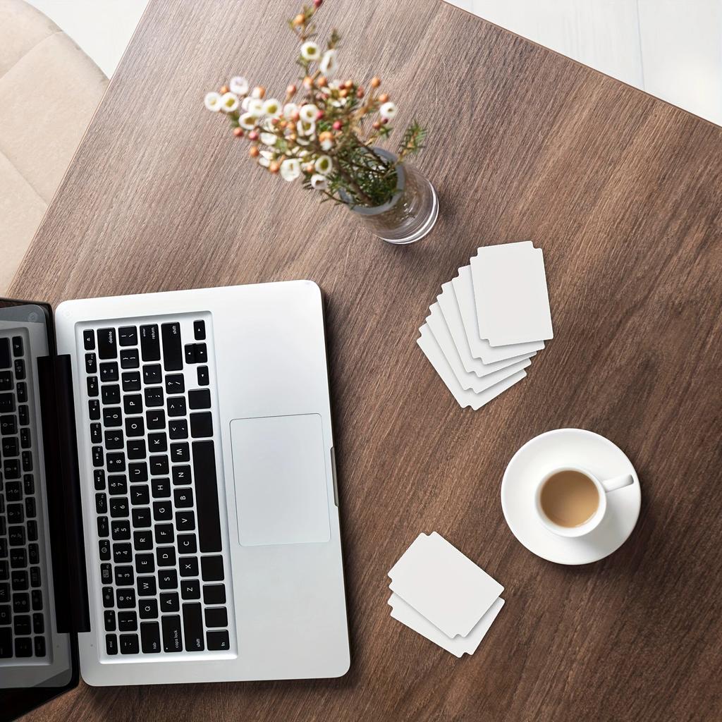 Trading Card Dividers for Storage Box, single color Card Dividers, 10/50 pcs Separator with Tabs,Fits for TCG,  3.76 x 2.75 Inch