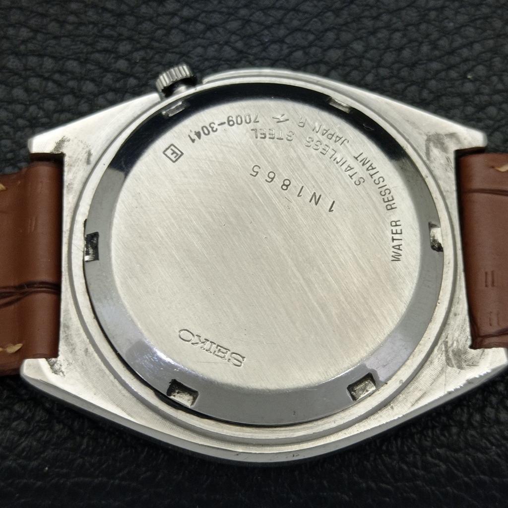 AUTOMATIC VINTAGE SEIKO 5 7009A JAPAN MENS ORIGINAL DIAL WATCH a500786-5 R154-a500786