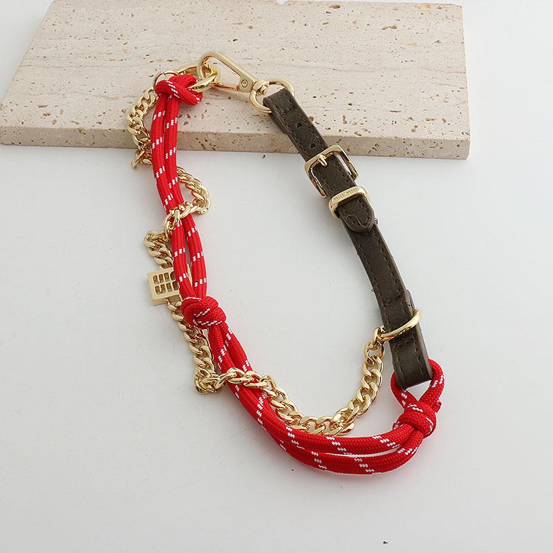 2024 Letní Horký Styl UIM Série Dlouhý Řetízek Přívěsek na Kabelku & Náramek s Více Kruhy Klíčenka Popruh