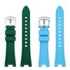 Watchband For Citizen ME Series NJ0150/0151/0158 Modified Version Rubber Silicone Watchband Yellow Green Sky Blue Concave Joint Watchstrap