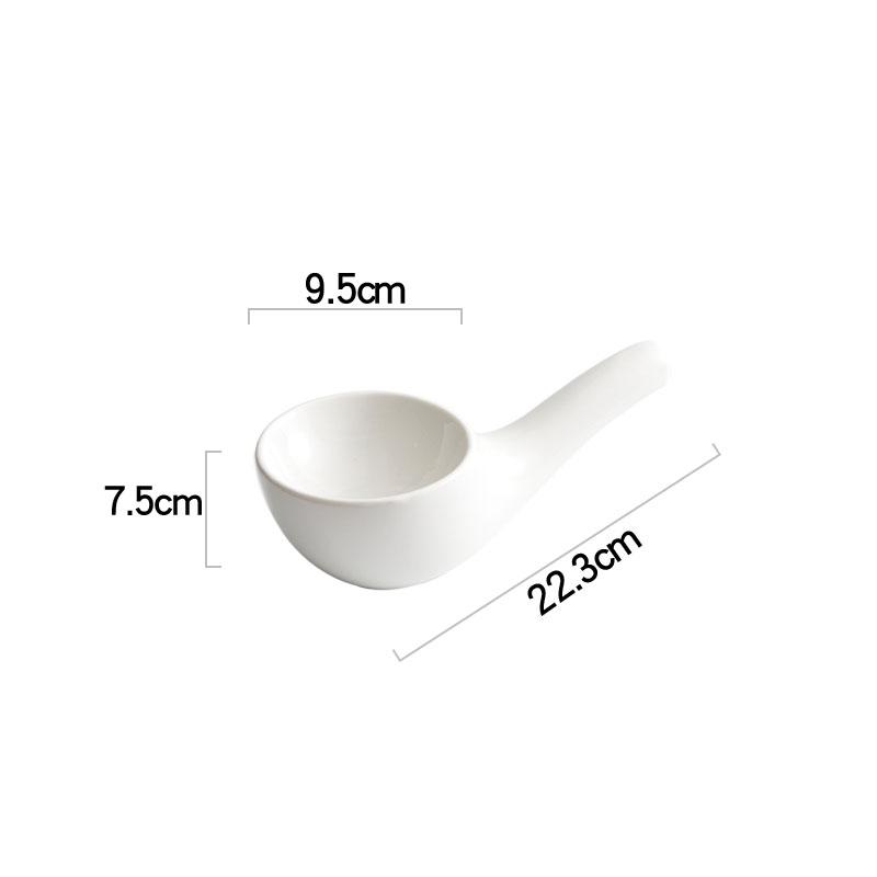 

Креативная керамическая тарелка неправильной формы, белая, для молекулярной кухни, демонстрационная тарелка, толстая тарелка для супа, специальная столовая посуда