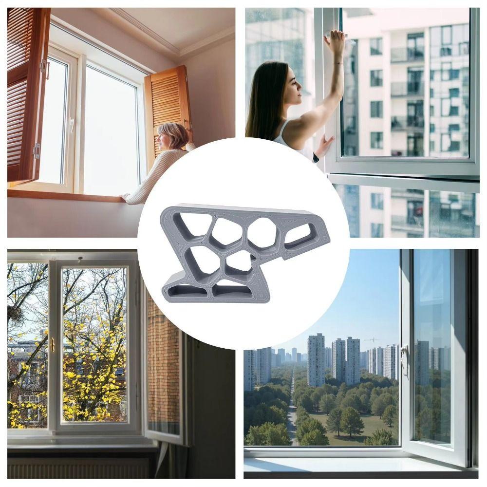 Heavy-Duty Window Stopper Anti-Slip Door Wedge Multi-use Door Stopper  Balcony Doors
