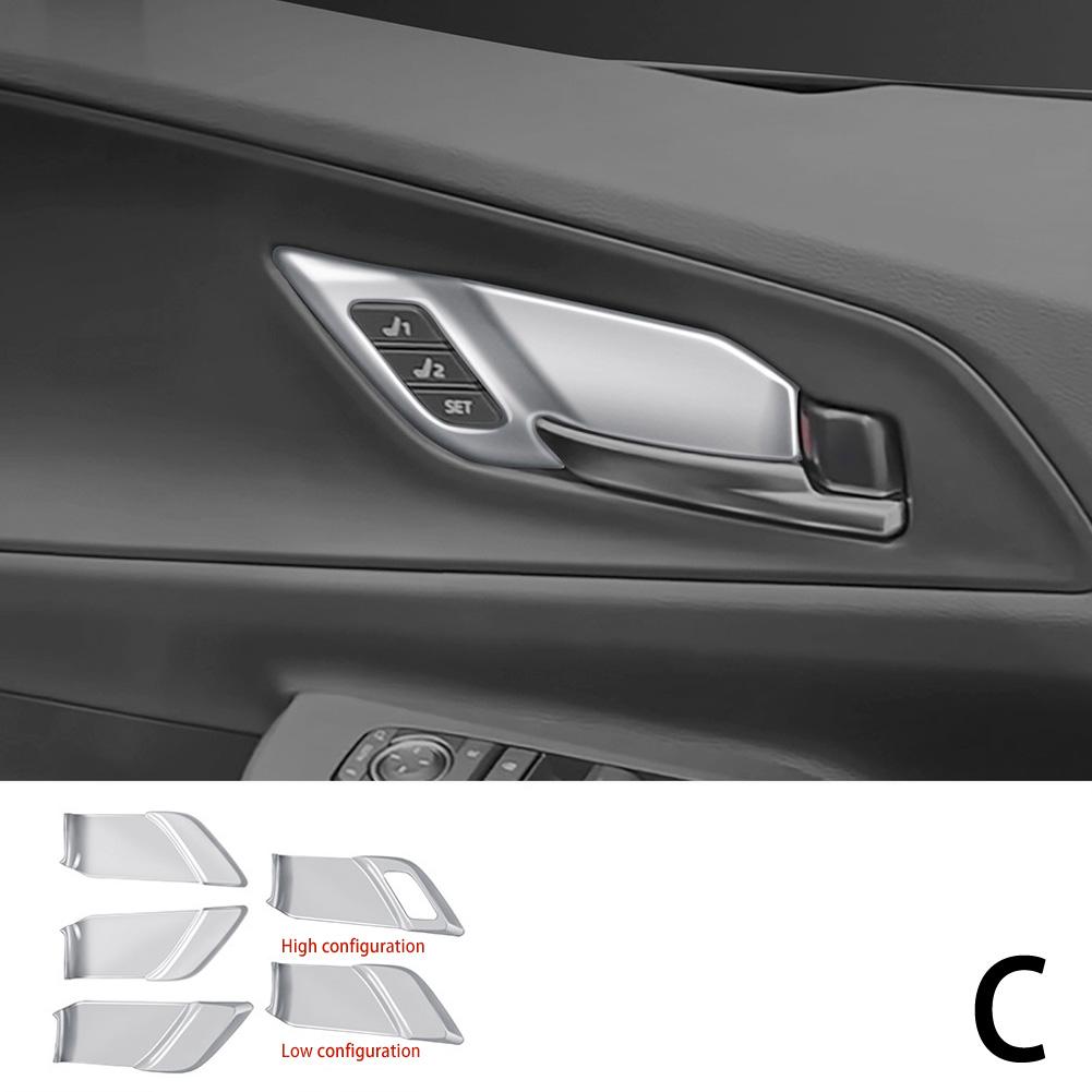 

для Toyota PRIUS 60 Series 2023 2024 Внутренняя дверная панель, защитная крышка внутренней ручки, внутренние молдинги, наклейка в стиле авто