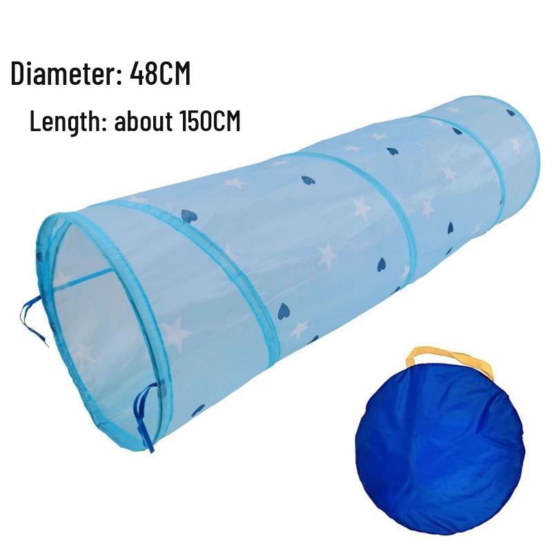 Sunshine Rainbow Children's Crawling Tunnel - Sensory Integration Training Tent for Infants and Toddlers