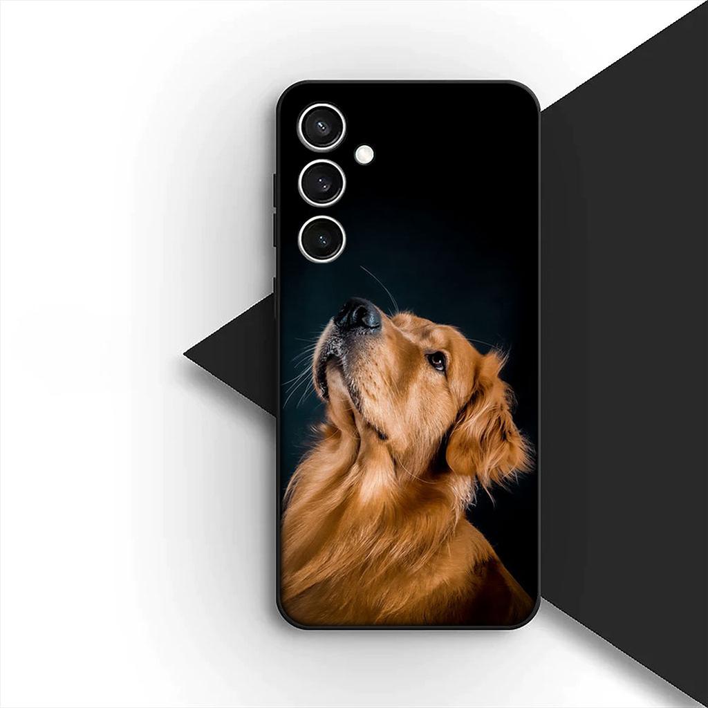 Golden Retriever Dog for Samsung Galaxy Note 20 Ultra 10 8 9 S10 Plus Lite S8 A70 A24 A25 S10E A21S A37 A57 A51 A7 Phone Case