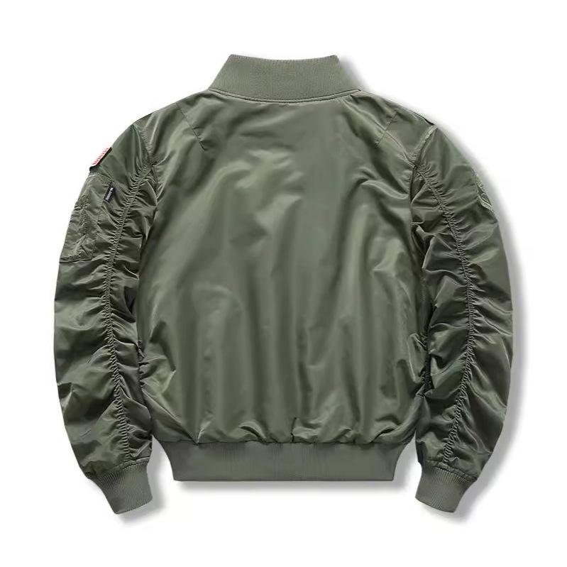 Autumn Winter MA1 Air Force Cotton-Padded Casual Pilot Jacket