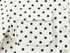 Frühling 2026 Europäisches Polka-Dot Hemdjacke & Mittellange Hosen Set