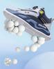Boys' Winter 2025 Two-Layer Cotton Sports Shoes, Plus Velvet, Lightweight, Non-Slip, Waterproof, for Middle and Big Kids, Running and Basketball