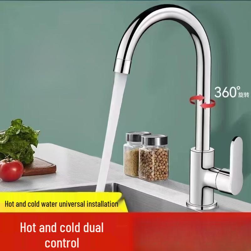 

TLXT Stainless Steel Wall-Mounted Kitchen Faucet