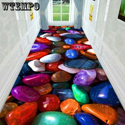 Home Corridor Carpet Hotel Long Corridor Carpet 3D Living Room Area Carpet Kitchen Aisle Mat Rugs for Bedroom
