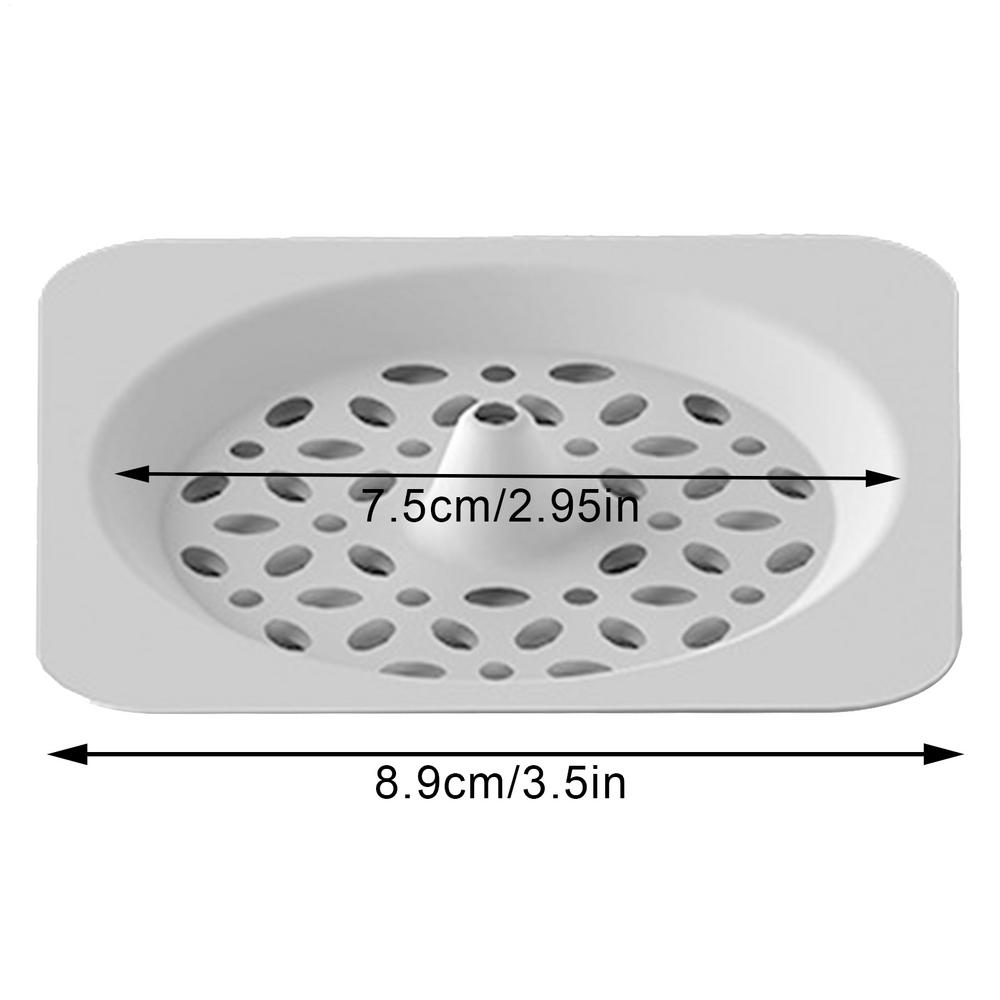 Bouchon de Couvercle d'Égouttoir Couvercle Piège à Cheveux de Salle de Bain Pour Baignoire de Salle de Bain Sol Buanderie Évier de Maison Accessoires de Cuisine