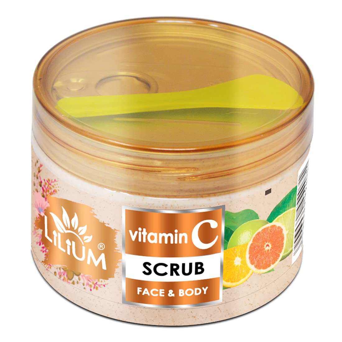 Lilium Vitamin C Face & Body Scrub, 250g