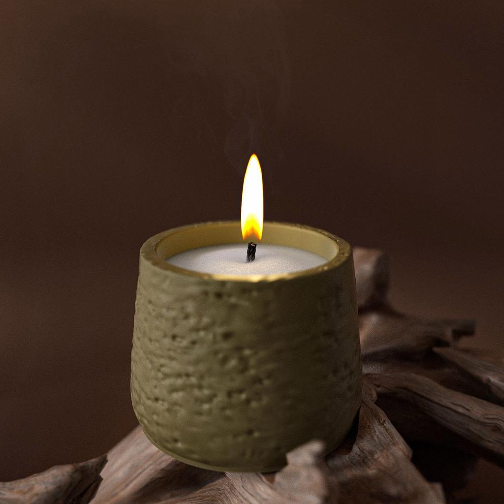 Candlestick Silicone Mold Candle Cup Molds Cylindrical Candle Holder Mould Plaster Succulent Planter Decorations Moulds