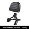 Retro Rear Backrest & Anti-Fall Guard for Qianjiang Flash 300S Motorcycle