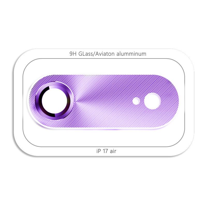 

HD Металлическая Закаленное Стекло Защитная Пленка для Объектива Камеры для IPhone 17 ProMax Air Задняя Защита от Царапин Кольцо Объектива из Сплава Аксессуары для Телефона For IPhone 17 Air