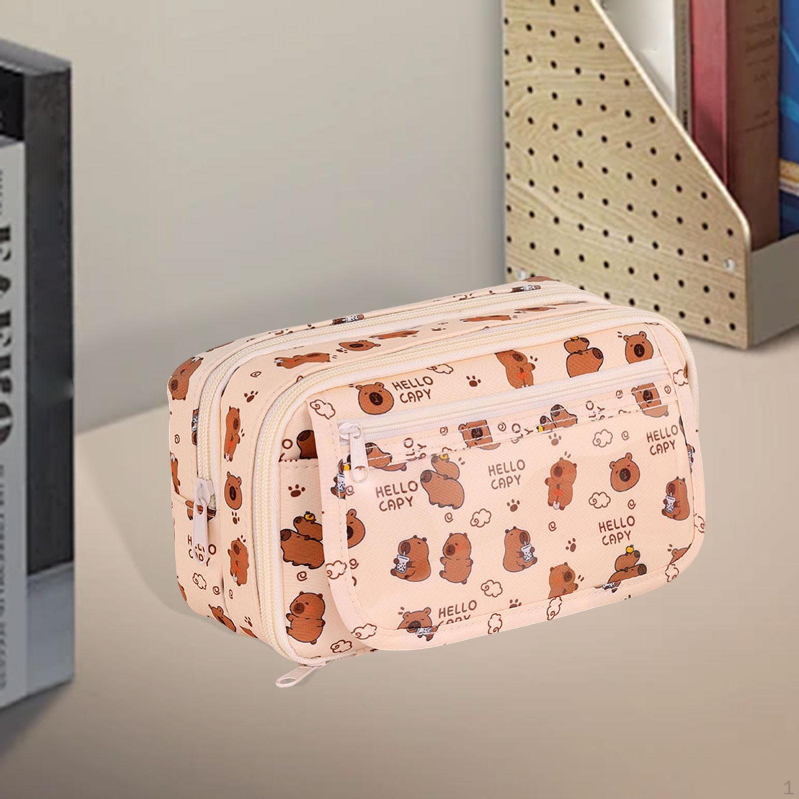 

Пенал для ручек, держатель, легкий, многоцелевой, с отделениями, сумка-коробка