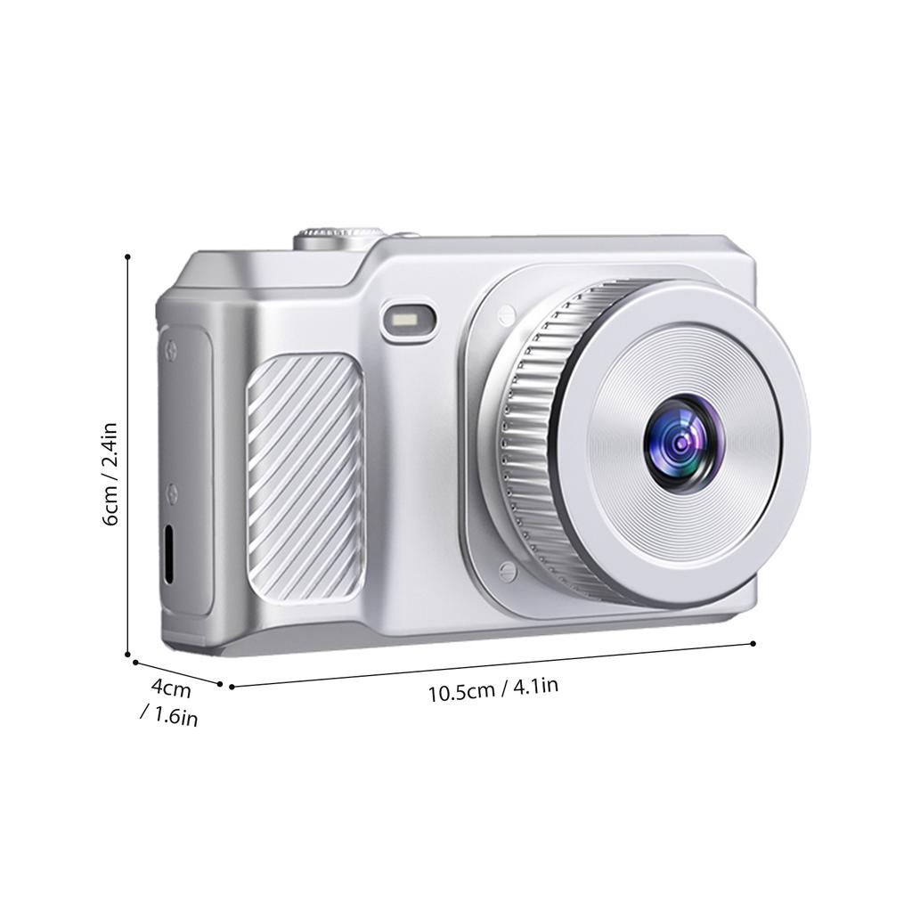 1080P Dijital Kamera 56MP Taşınabilir Dijital Video Kamera 2.8 İnç IPS Ekran 8X Zoom Manuel Odaklama
