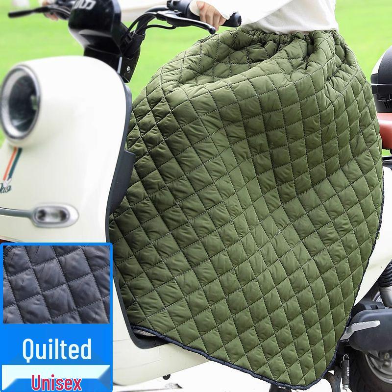 

Winter Windproof Fleece-Lined Skirt for Leg and Knee Protection - Unisex Warm Riding Gear