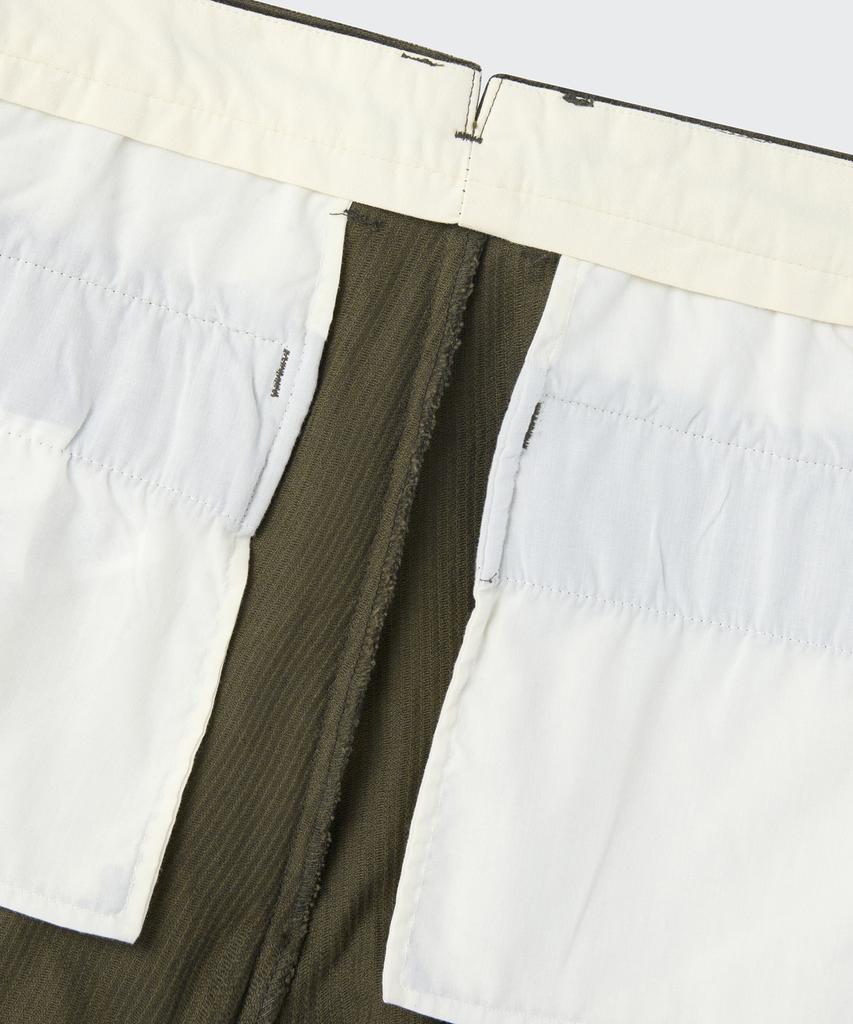 MUSINSA STANDARD [City Workers] 8W Corduroy Tapered Pants [Dark Olive]
