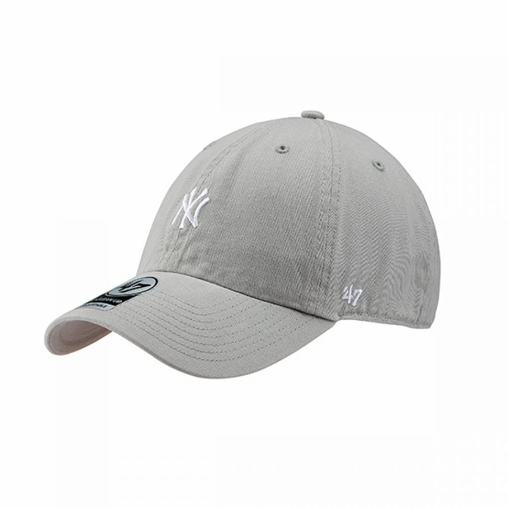 47 Brand Cleanup New York Yankees Small Logo Cap B Bsrnr17gws Gy B-BSRNR17GWS-GY