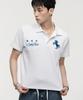 LANARCHIVE [0144] Wild Horse Pique Short Sleeve T-Shirt - White