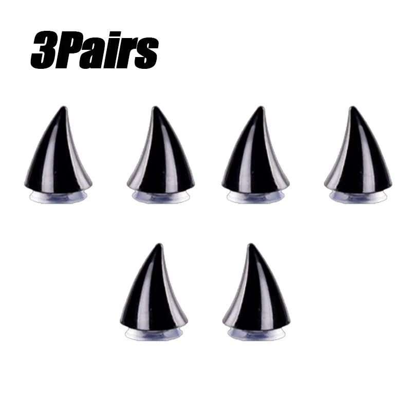 Motorbike Helmet Suction Cup Decoration  Helmet Suction Cups  Devil's Horn Decorative Accessories  Bull Horn Helmet Decoration