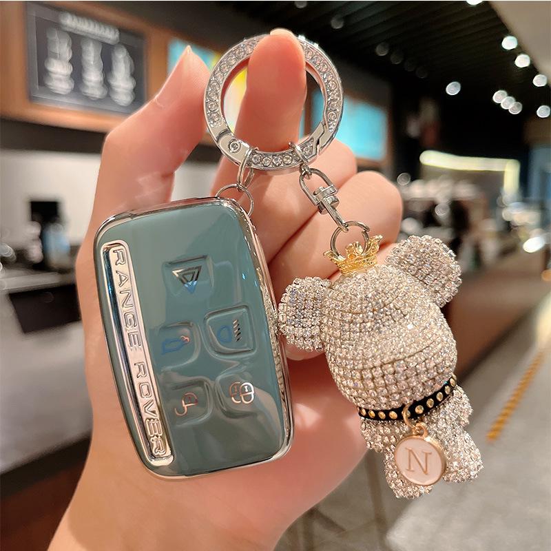 Premium Jaguar Key Case for XEL, XFL, F-Pace, I-Pace, F-Type, and XJ