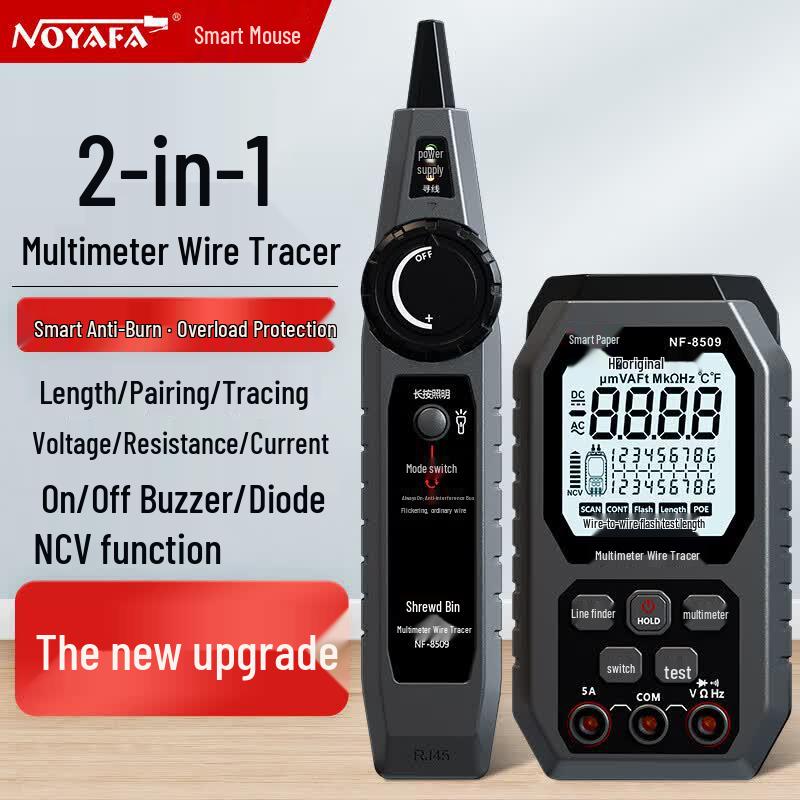 Smart Mouse NF-8509 Network Cable Tester & Multimeter