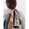 Dunhuang Silk Scarf: Chinese-Style Women's Ribbon, Headband, and Binding Bag Accessory.