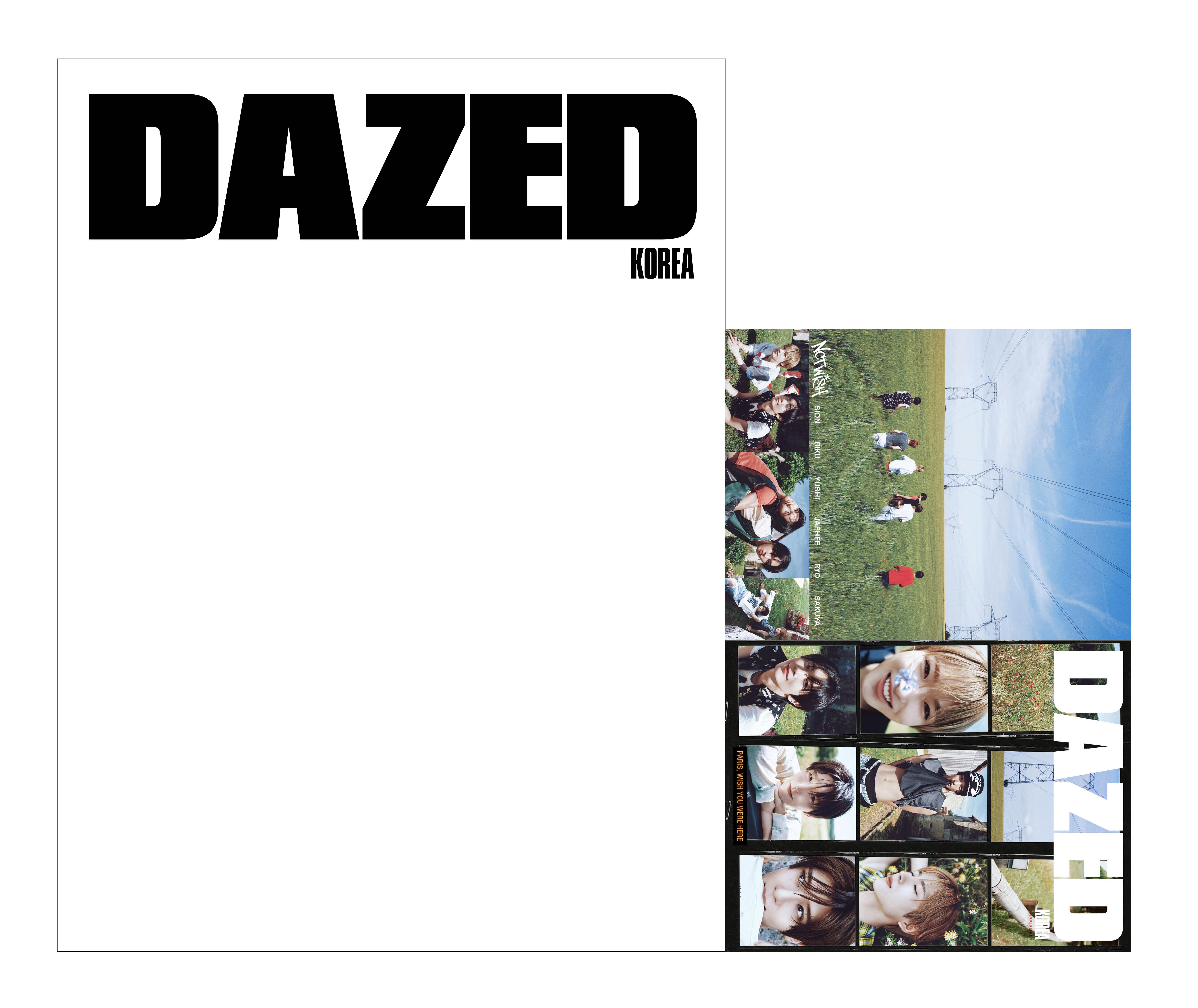 Dazed & Confused Корея Летнее Издание 2026 NCT WISH, Специальный Художественный Репортаж, KPOP Cover A black