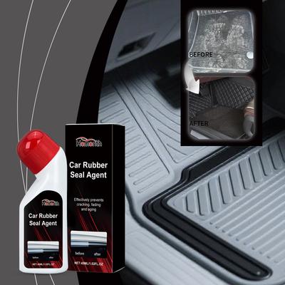 Car Rubber Sealing Strip Restorer Sealing Rubber Curing Restore Agent Back To Black Gloss Renovator Liquid Car Care Cleaner