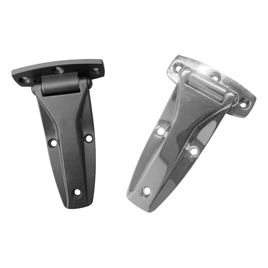 T Strap Hinge Versatile Door Hinge Soft Close Tee Hinge T Hinge Replacement for Toolbox, Furniture, Car Door