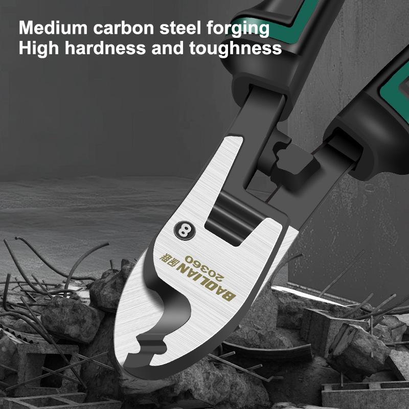 6-10Inch Multifunctional Cable Cutter Manual Wire Cutting Pliers Wire Breaking Pliers Cutting Tool Industrial Grade Cable Cutter