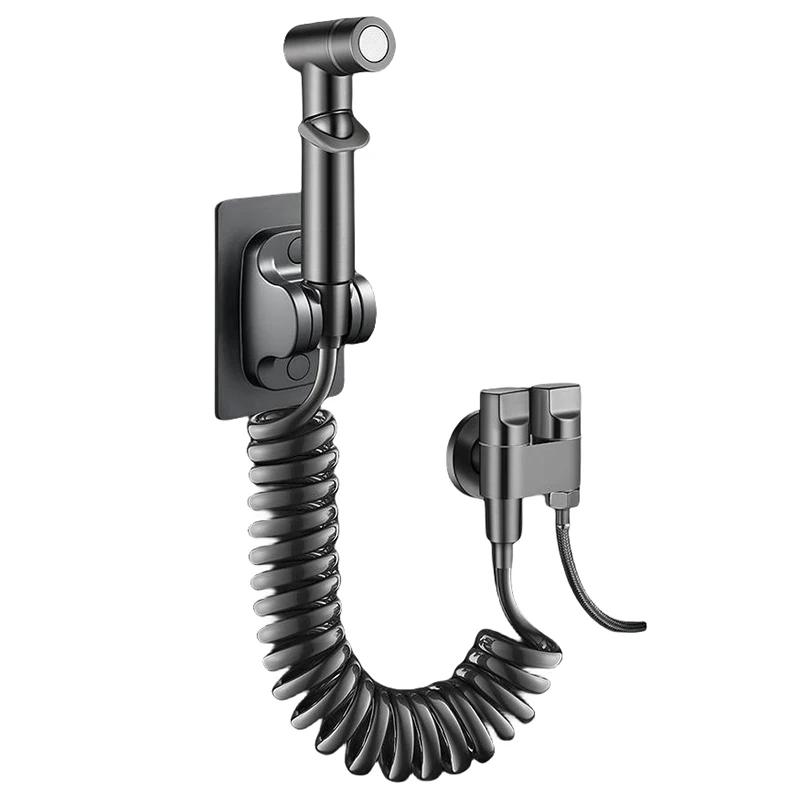 Bidet-Sprühset, Wasserstrahl, Hochdruck, Handbidet-Sprüher, Toilettenreinigung, hygienische Dusche für Badezimmerzubehör