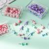 Plastic Thumbtack Board Pins Colorful Pushpin School Stationery Photo Wall Studs  Office