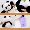 Running Panda Plush Toy Doll Cute Toy Soothing Companion Doll Throw Pillow Birthday Gift