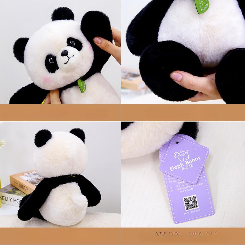 Running Panda Plush Toy Doll Cute Toy Soothing Companion Doll Throw Pillow Birthday Gift