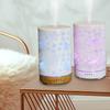 Desktop Decorative Lamp & Essential Oil Diffuser USB Ultrasonic Air Humidifier with LED Night Light Ambiance Lamp for Bedroom
