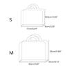 Portable Rose Flower Wrapping Handbag Reusable PET Fresh Flower Box Bag for Weddings and Birthdays
